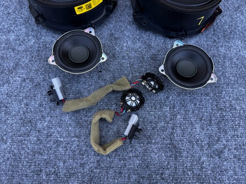 MERIDIAN AUDIO DOOR SPEAKER TWEETER SET JAGUAR XF R OEM (2016-2023) - Picture 2 of 7
