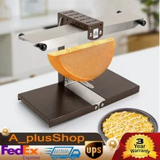 Half Wheel Dry Cheese Heater Warming Grill 1000W 110V Electric Cheese Melter US