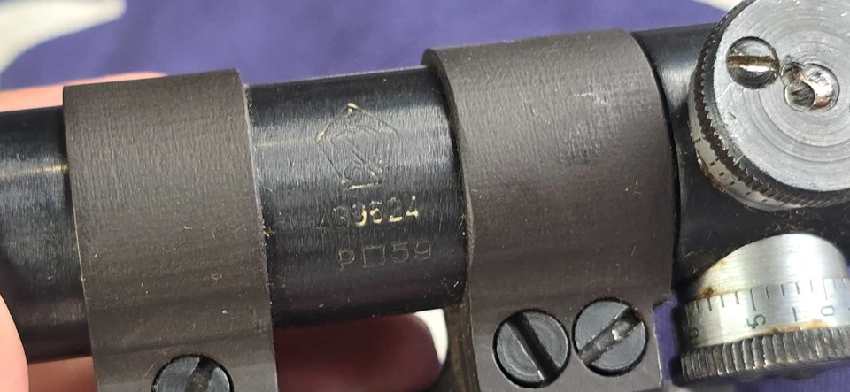 1943 Factory #297 NKV (Yoshkar-Ola) Mosin Nagant PU Sniper Scope w/ Mount - Image 3 of 4