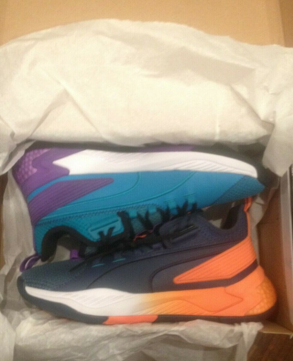 Puma Uproar Hybrid Court ASG Fade orange and purple size 10 Puma Uproar Hybrid Court ASG Fade orange and purple size 10