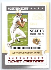 Michael Thomas 2020 Panini Rookies & Stars Ticket Masters #20