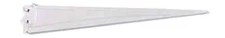 Closetmaid 285400 16-In. White Shelf Track Bracket - Quantity 12