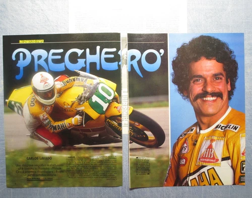 MOTOSPRINT988-CUTTING/CLIPPING/NEWS-1988- CARLOS LAVADO - 3 sheets