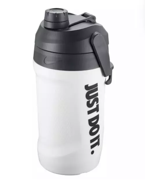 Nike Hyperfuel Insulated Chug 40 OZ Water Bottle WHITE/BLACK