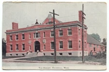 Haverhill MA The Armory Postcard ~ Massachusetts