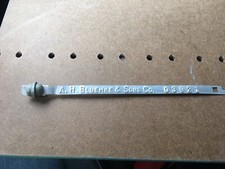 A.H Bluemke & Sons Co Metal Seal Tag Unused Equipment Tag Tractor Tag John Deere