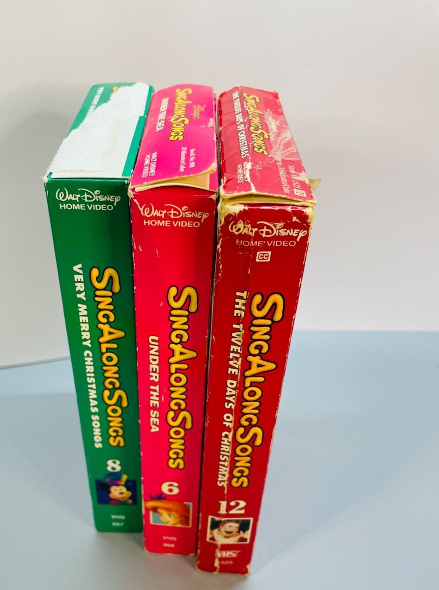 Disney Sing Along 全12巻セット Disney Sing Along 全12巻セット（50％OFF】 Disney Sing Along