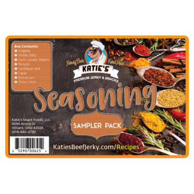 Katie's Beef Jerky - Seasonings, Pepper Powders, & Toppers