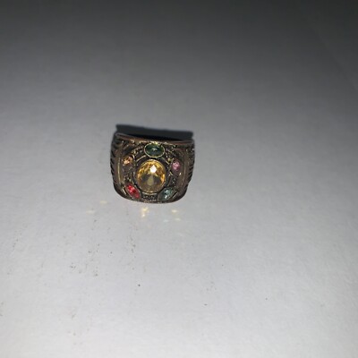 Marvel Infinity Gauntlet Ring (Power, Mind, Soul, Reality, Space, Time) Used