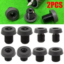 2PCS Easy Install Billiard Extension Bumper Plug Fit for Universal/HOW/PERI/Fury