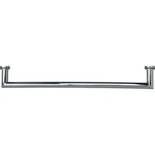 CEL 12" Round Tubing Mitered Corner Singled-Sided Pull Handle for Shower Door