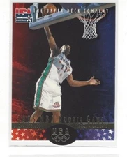 1996 UPPER DECK BASKETBALL USA BASE SERIES SINGLES #'S 1-72