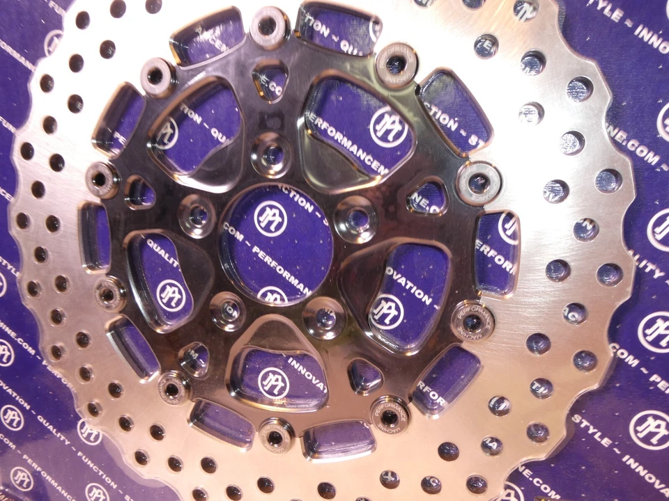 PM Brake Rotor Rear For Harley Using PM Wheel FLHT FLHR 08-2020 0133-1807S-B X7 - Image 3 of 4