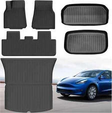 TPE Floor Mats Set for Tesla Model Y 2021-2024 🐦‍🔥