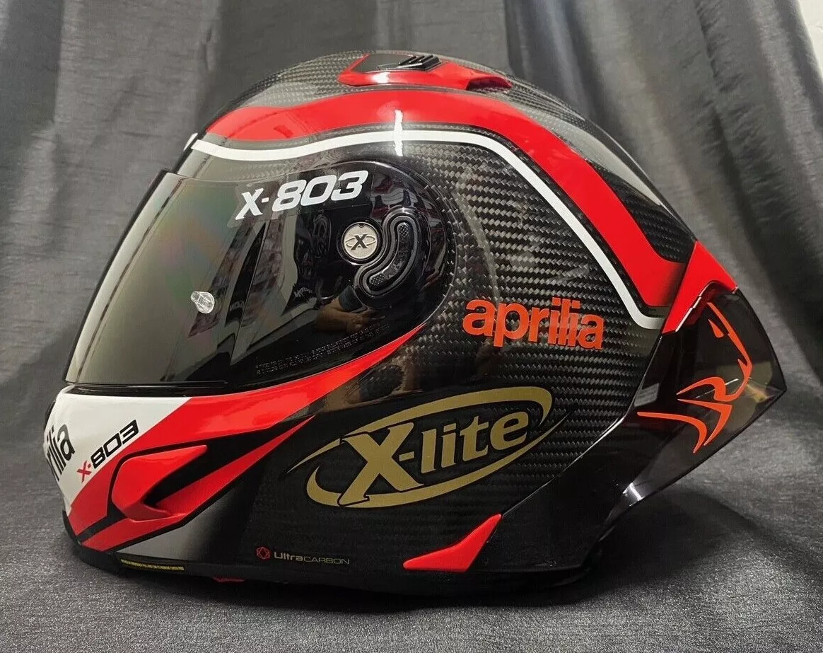 SALE X-Lite X803RS 50th Anniv FREE DARK Visor APRILIA STICKERS