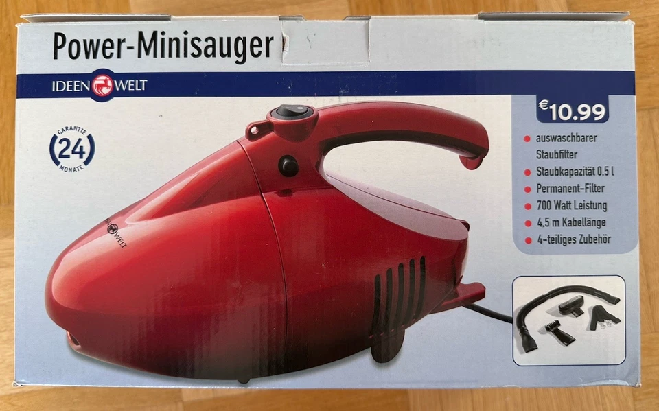 Ideenwelt Handstaubsauger Staubsauger Minisauger 700 Watt