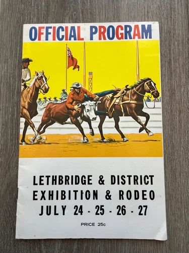 lethbridge and district exhibition & rodeo 1963 program