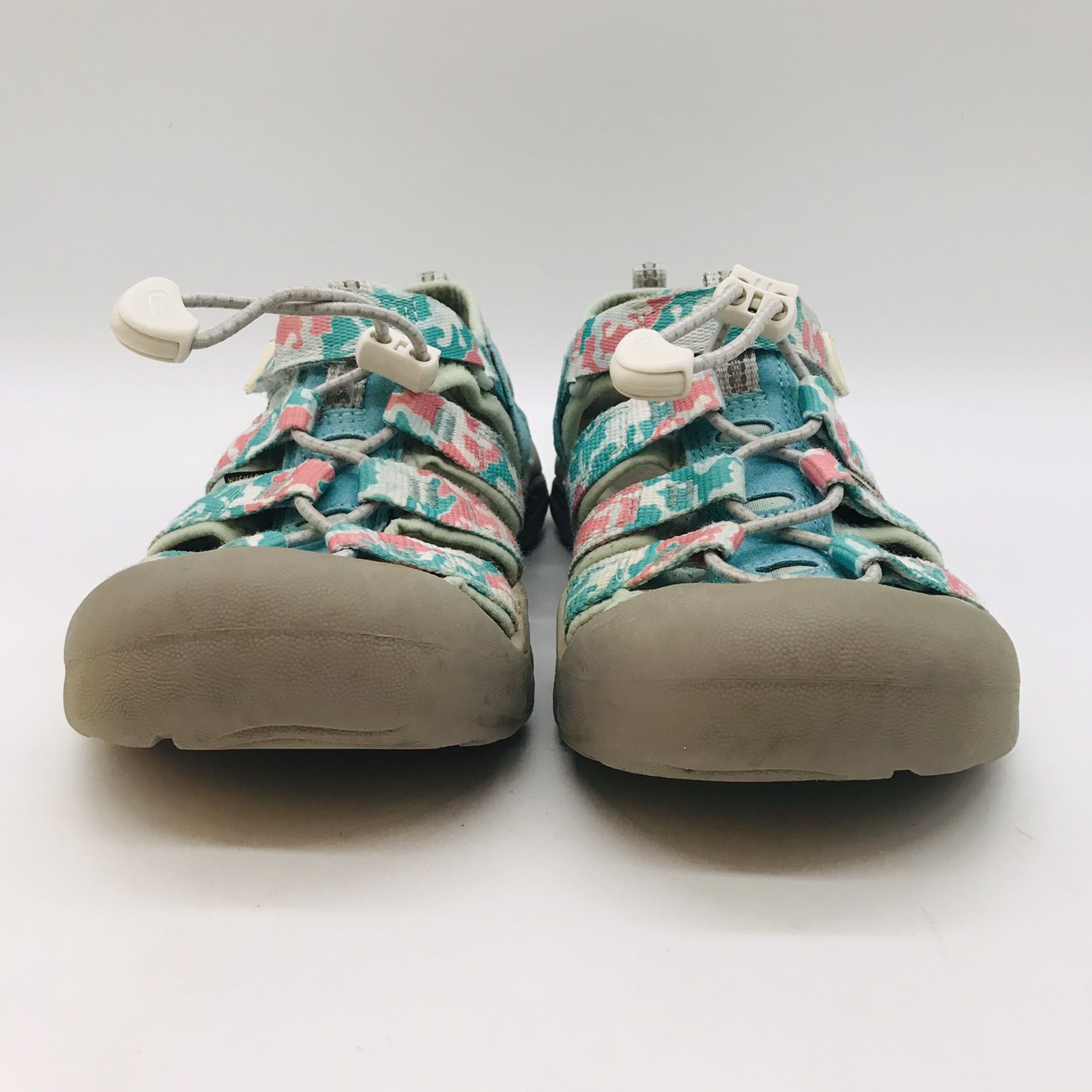 Scarpe da trekking Keen Newport H2 rosa acqua mimetiche grandi bambini 3 sandali sportivi 1026276