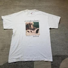 Vintage Amsterdam Shirt Mens L Mark Raven Art Dutch Holland Netherlands 90s