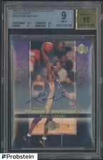 2003-04 UD Rookie Exclusives #A59 Kobe Bryant HOF BGS 9 w/ 10 ON CARD AUTO. rookie card picture