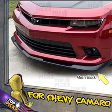 Fits 14-15 Chevy Camaro V8 SS Only 1LE Front Bumper Chin Lip Spoiler Body Kit