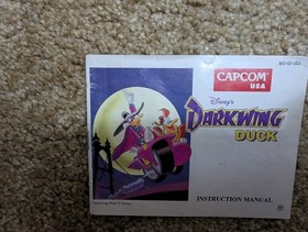 Darkwing Duck NES Game And Manual!