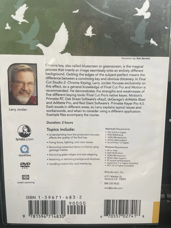 FINAL CUT STUDIO 2 Chroma Keying (DVD-R) WORLD SHIP AVAIL - Image 2 of 2