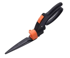 Swivel Hedge Shears with 360 Degree Rotation - Harden Stainless Steel Blade L...