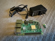USED: Raspberry Pi 3 Model B Quad Core 1.2ghz 64bit CPU 1gb RAM WiFi & Bluetooth