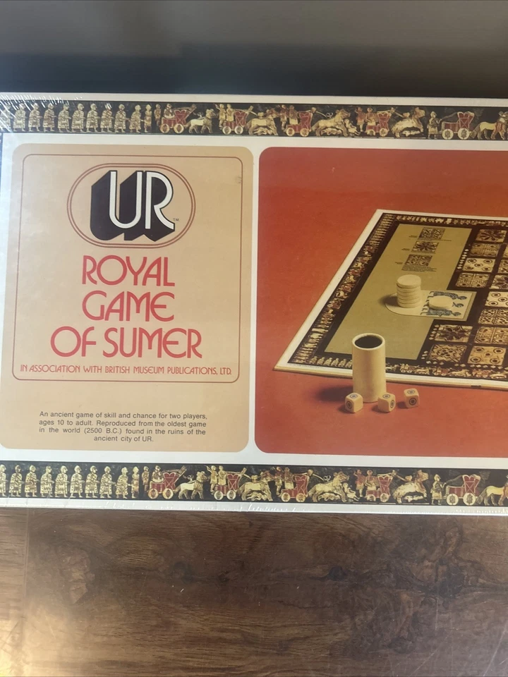 Royal Game of Sumer UR by Selchow & Righter - Vintage 1977 New & Sealed - Image 3 of 4