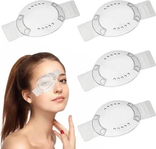 Eye Shield, 4 Pcs Eye Shield After Surgery, Plastic Clear Eye Patches, Plasti