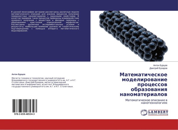Matematicheskoe Modelirowanie Processow Obrazowaniq Nanomaterialow Dmitrij Buhar-image