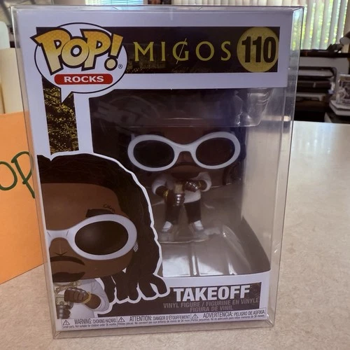 Funko Pop Rocks Vinyl Takeoff 110 Migos 2019 Hip Hop Trap Popular Culture Figure