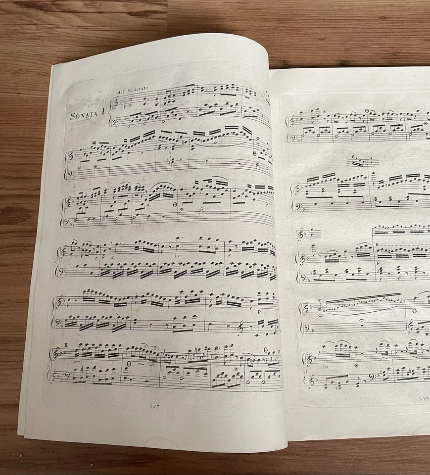 STEIBELT Daniel, Trois Sonates chez Pleyel Piano-forte Partition - Photo 2/4