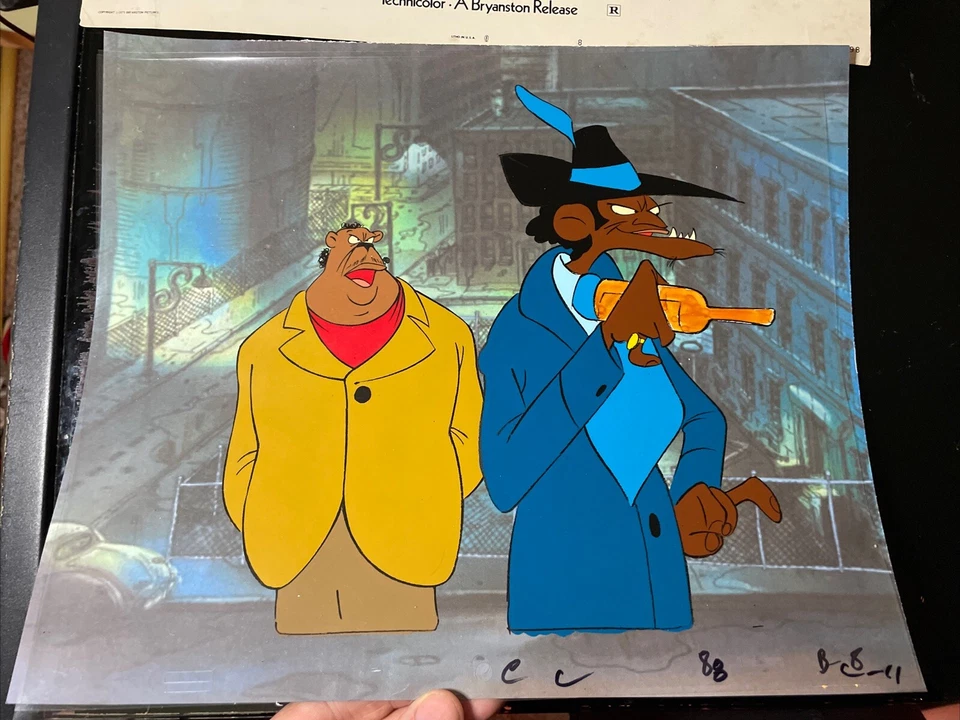 COONSKIN 动画 Cel 动漫电影 1970 年代 Ralph Bakshi 制作 Art Cels I22 — 第 3/4 张图片