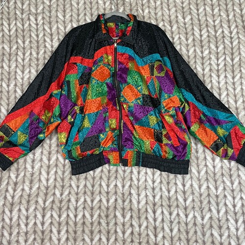 color block reversible bomber jacket | eBay