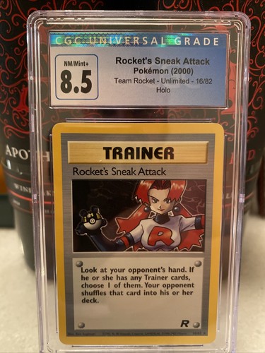 Rocket's Sneak Attack (Unlimited) graded CGC 8.5 for sale on eBay