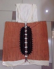 VINTAGE OLD ALBANIAN WOMEN TRADITIONAL WAIST COAT-FOLK-JELEK-MATI AREA-60YEAR