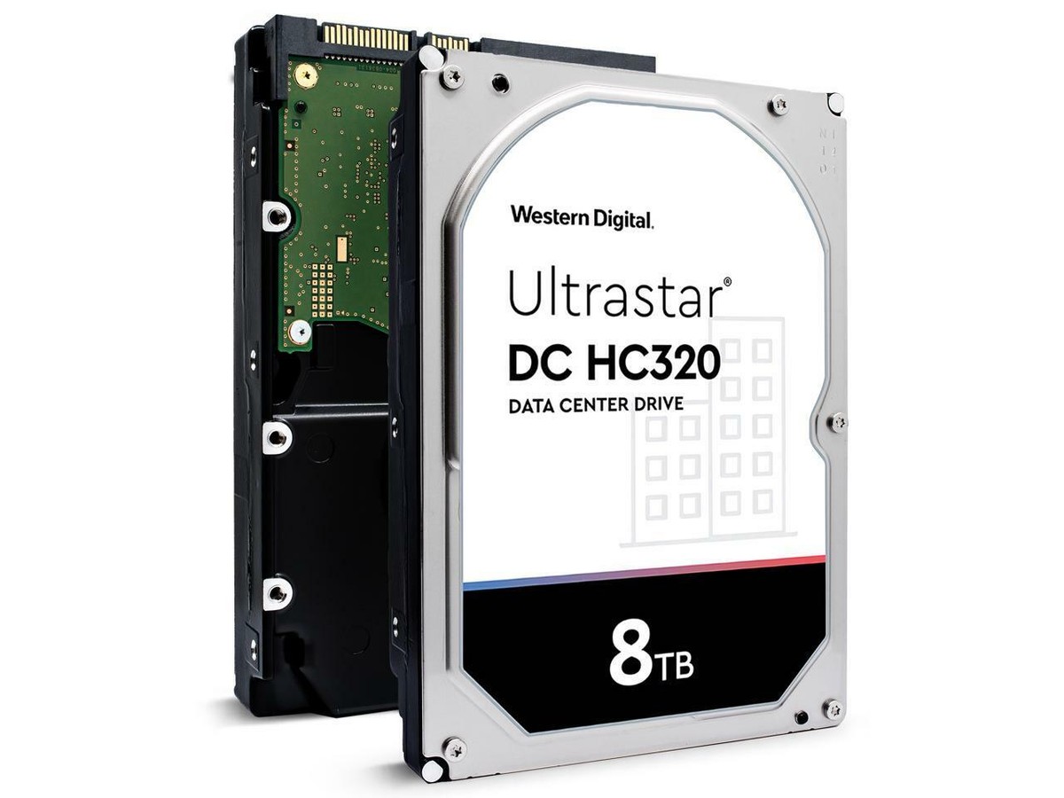 WD HGST Ultrastar DC HC320 8TB HDD SATA 7200 RPM 256 MB 3.5