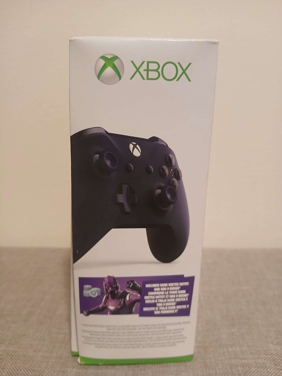 Limited Edition Fortnite Dark Vertex Xbox Controller [BOX AND