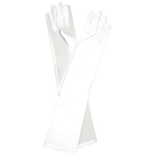 Long White Gloves Wedding Prom Formal Evening Party Costume Bridal Accessories - Picture 1 of 1