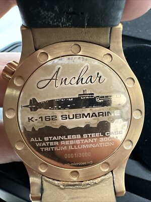 VOSTOK EUROPE ANCHAR Submarine K-162 Automatic Men's Watch 48mm