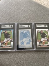 2023 Bowman ADLEY RUTSCHMAN #40 RC Baltimore Orioles SGC Cyan Printing Plate /1