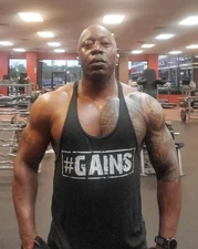 Iron Gods #GAINS Gym Tank Top Y-Back Stringer Tank Gym Shirt Gym Gift Clothing