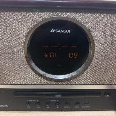 SANSUI CDステレオシステム SMS-800BT