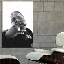 EB002 Biggie Notorious BIG Rap Hip Hop Art Music Musician Poster and Canvas