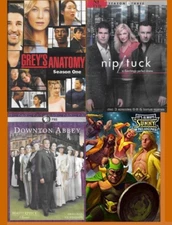 TV series "samples", ship free, see photos/description, buy 1 DVD get 1 free