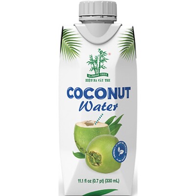 12 X 330 ML BAMBOO TREE Kokoswasser | Kokosnusswasser 100% Natural Coconut Water