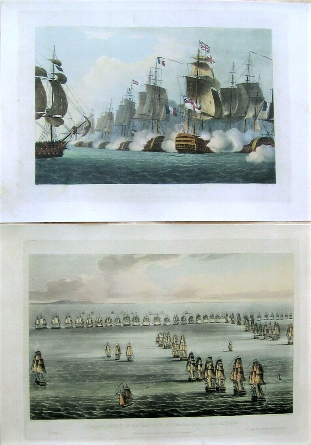 LORD NELSON'S VICTORY AT TRAFALGAR from THE NAVAL ACHIEVEMENTS OF GREAT BRITAIN