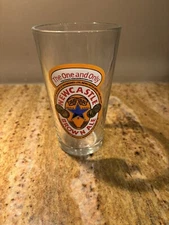 New Castle Brown Ale Logo Pint Beer Glass The One And Only 16oz 🍺